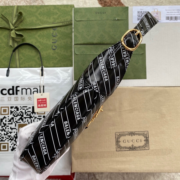 グッチバッグ側面デザイン